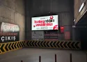 Ankara Podium AVM Otopark Giriş - Çıkış Duvar Pano
