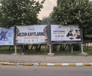 Ahi Evran Üniversitesi Kampüs İçi. Merkez Kütüphane Kavşağı